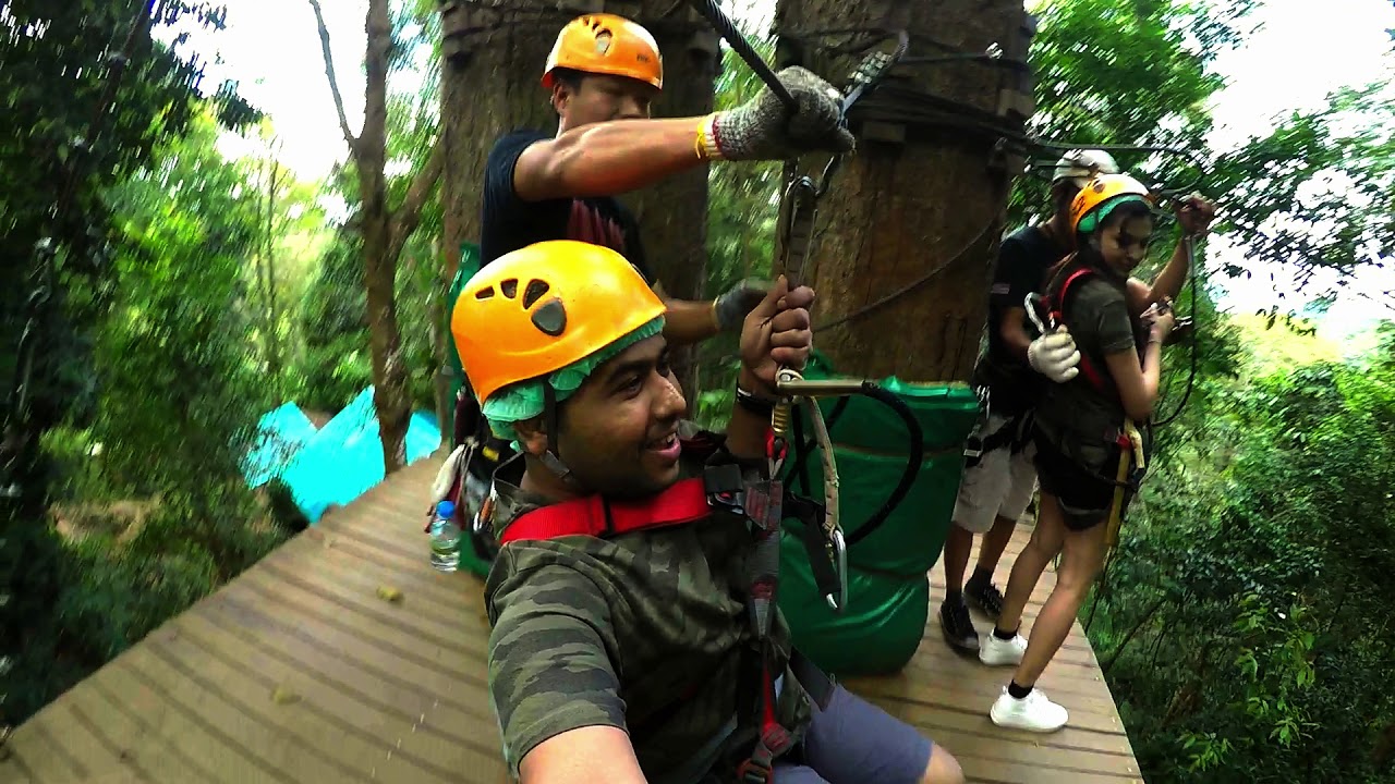 THAILAND # day 3 JUNGLE FLIGHT ZIPLINE CHIANGMAI