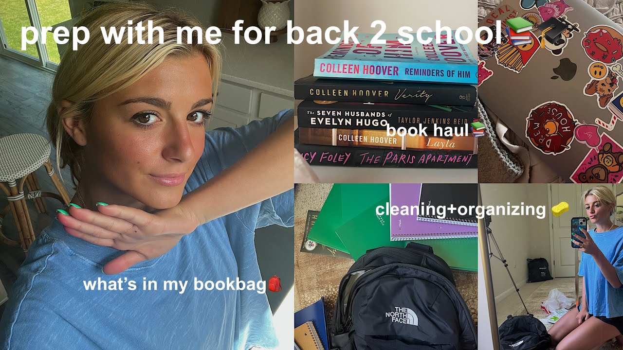 prepare with me for school (mentally and physically)