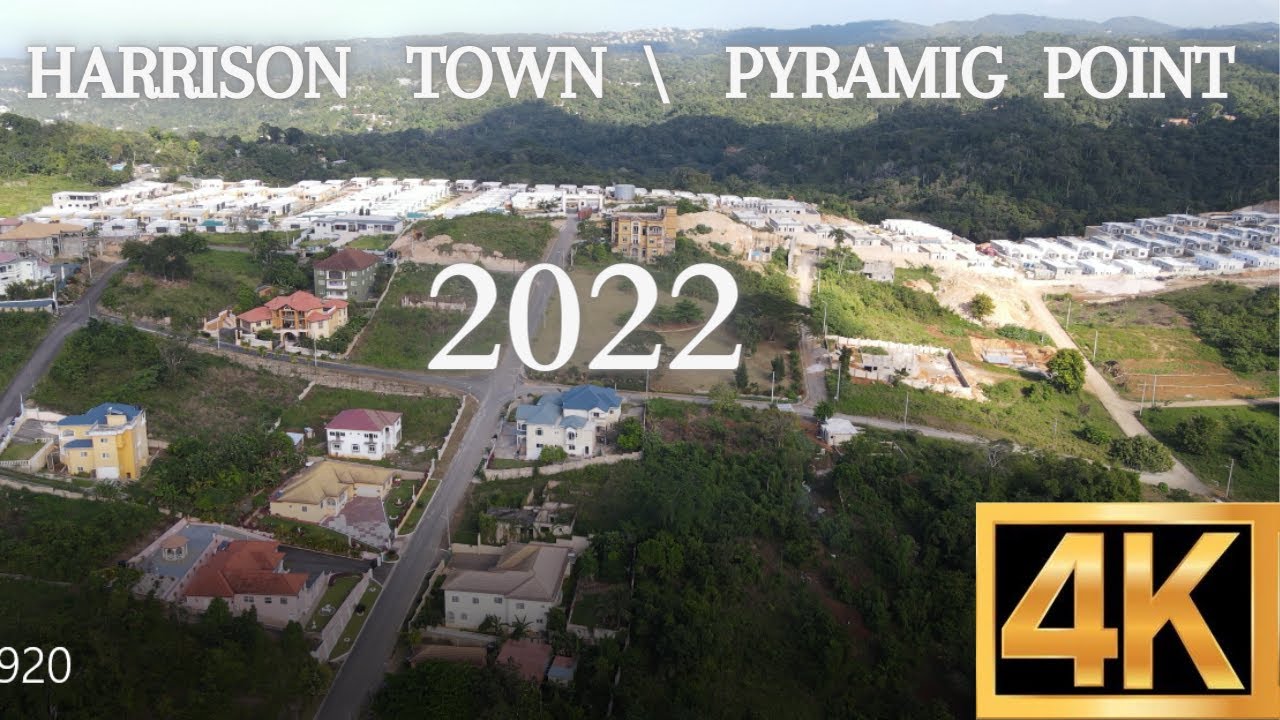 Harrison Town \ Pyramid Point Ocho Riso St.Ann Drone footage || Jamaica