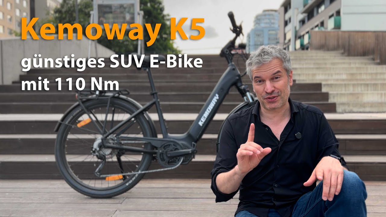 Kemoway K5 Test: 110 Nm Motor trifft auf City-E-Bike &ndash; Das g&uuml;nstige SUV unter den E-Bikes!
