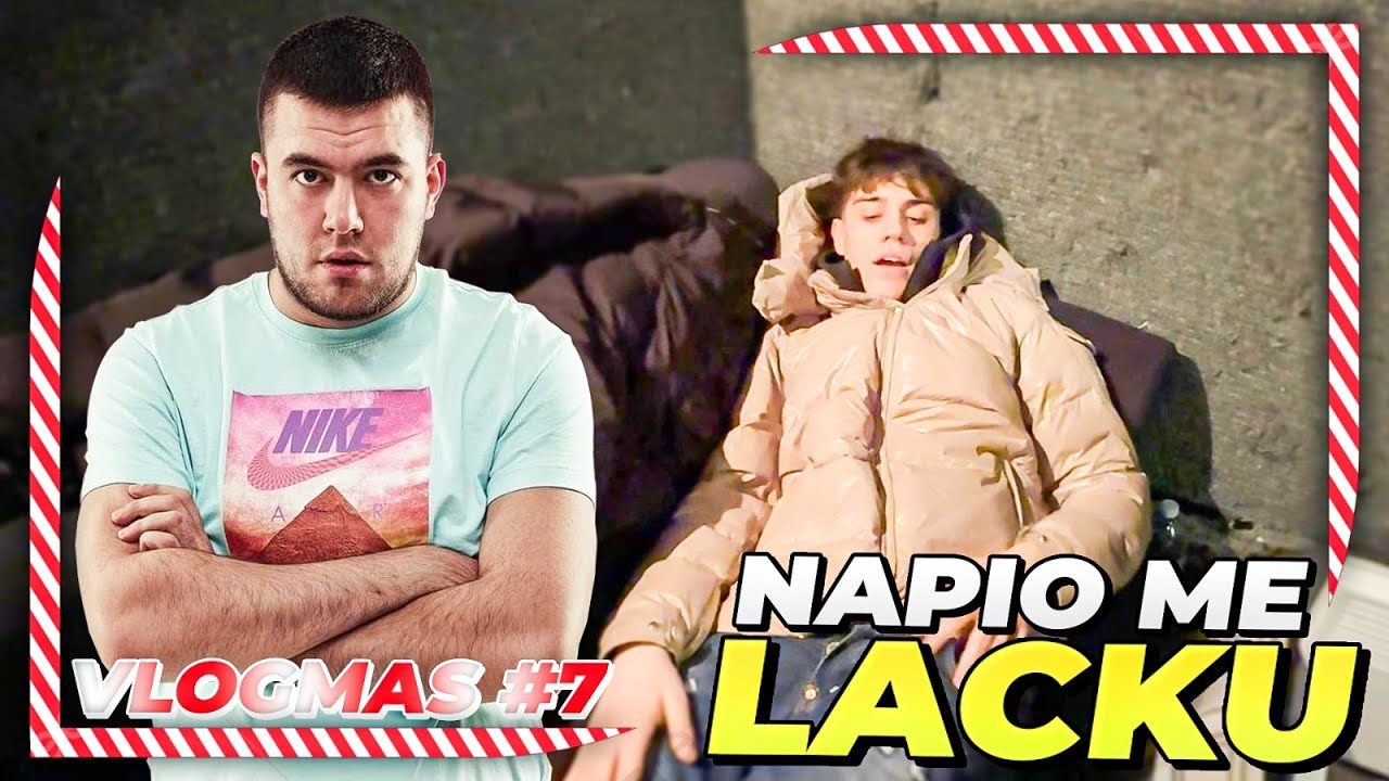 LACKU ME JE NAPIO PRVI PUT U ZIVOTU! *odvela nas policija* VLOGMAS 7/31
