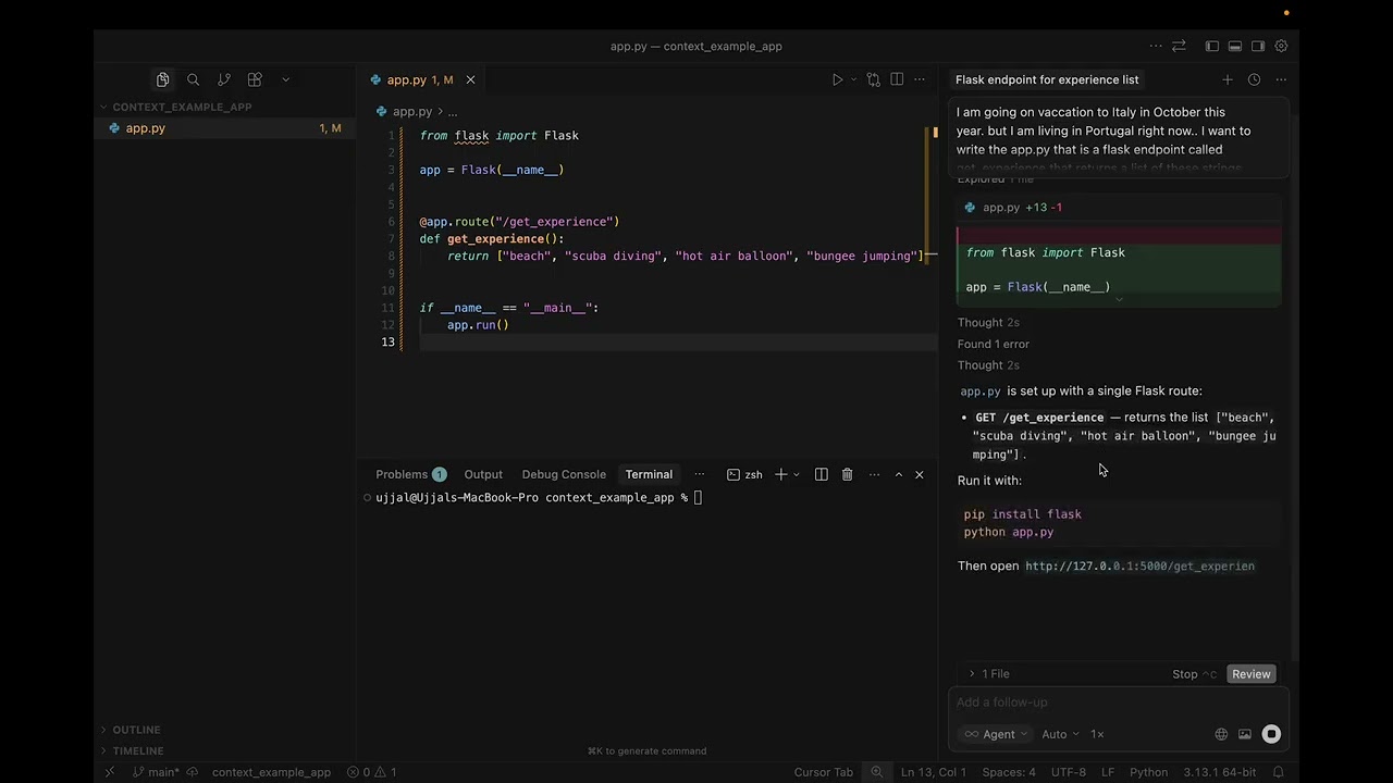 Demo for agent-trace tool in coding agents