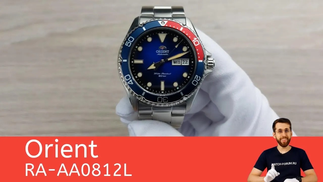 Orient RA-AA0812L – The Pepsi Kamasu Diver