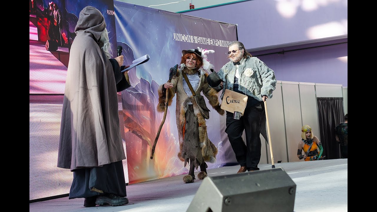 Лиса Алиса и Кот Базилио - Буратино - UNICON & Game Expo Minsk 2023 #uniconby