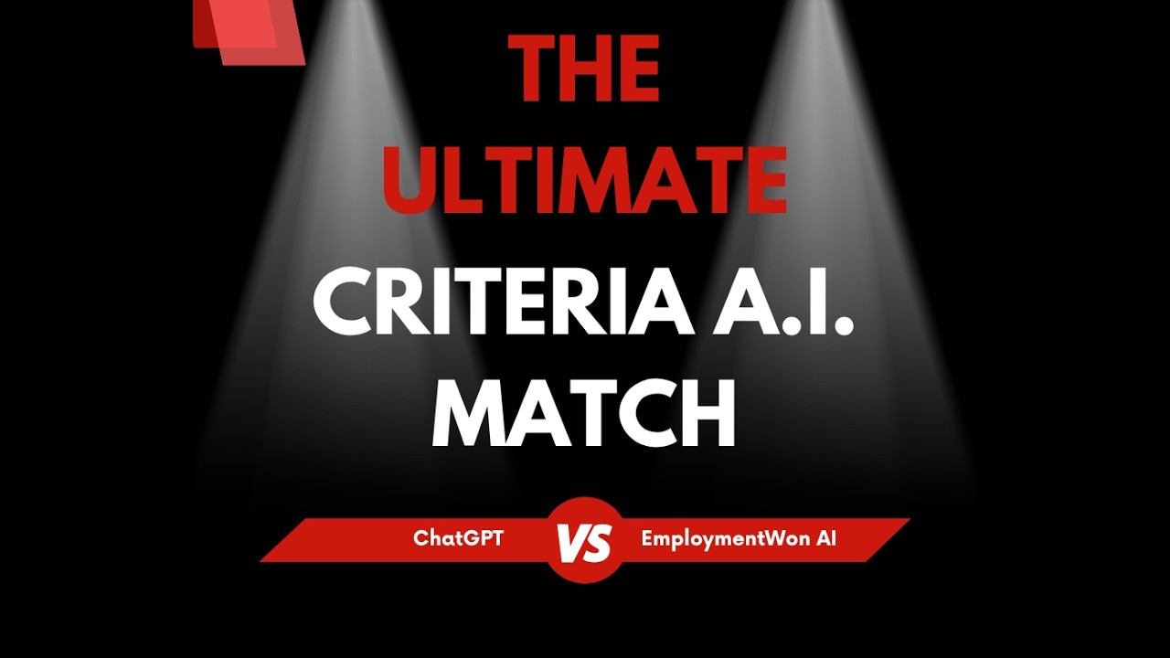 ChatGPT V Employment Won AI