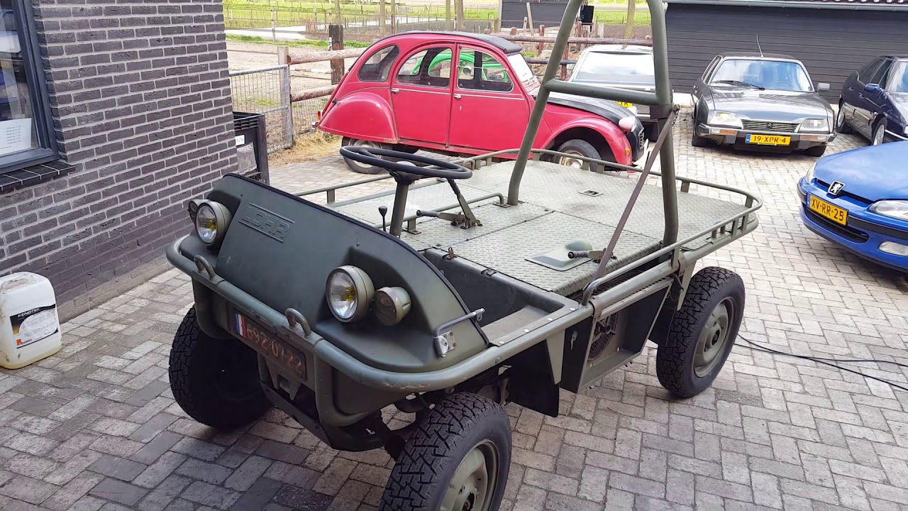 Lohr FL500 startup and walkaround