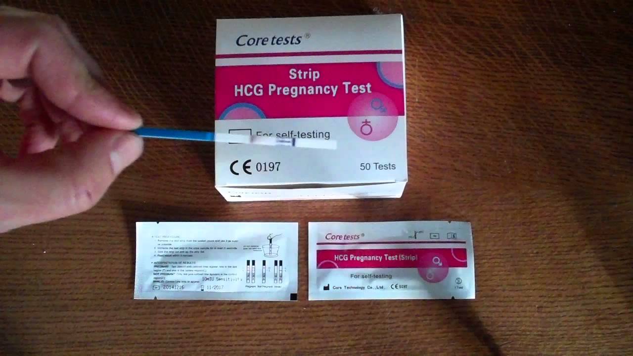 Core ultra early 10miu pregnancy test strip review