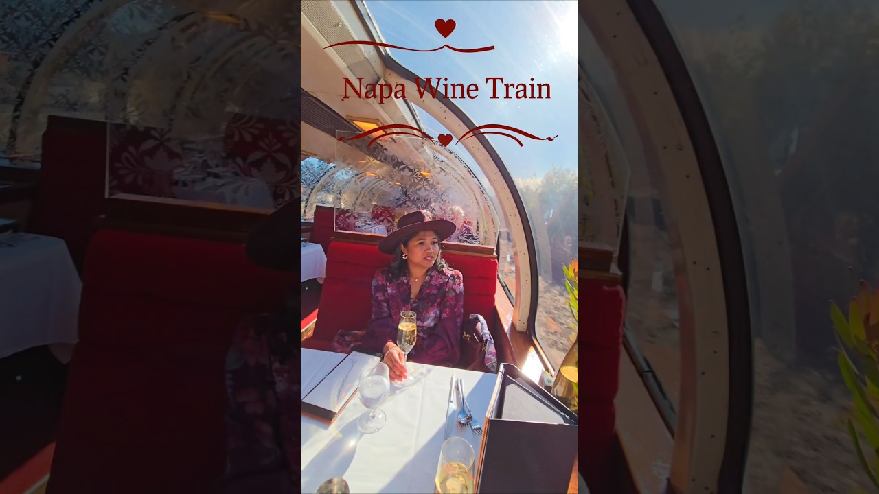 Napa Wine Train | Vista Dome Lunch | Valentines day ideas