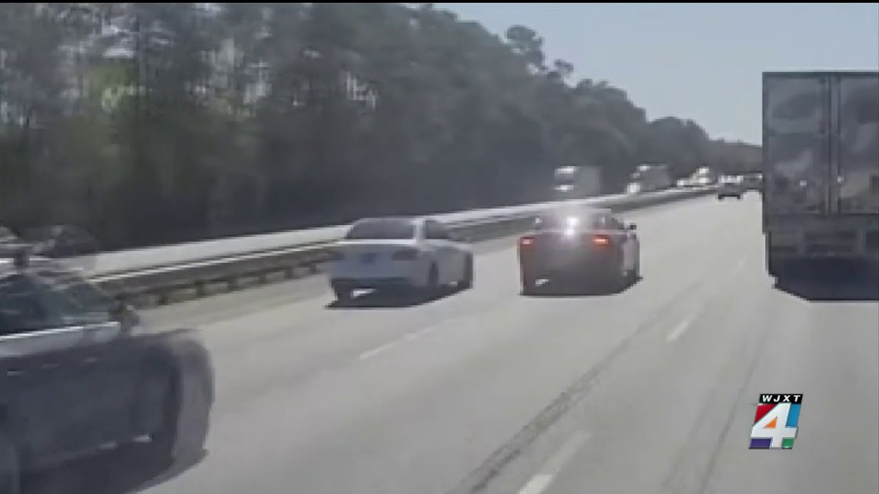 4 masked men pull up to car, start shooting on I-95 in St. Johns County, deputies say