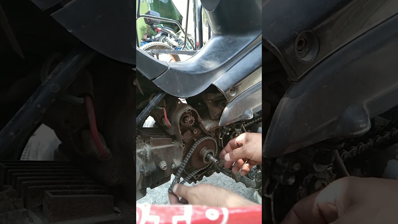 sym  bonus x 100 electric stater chain  repaire