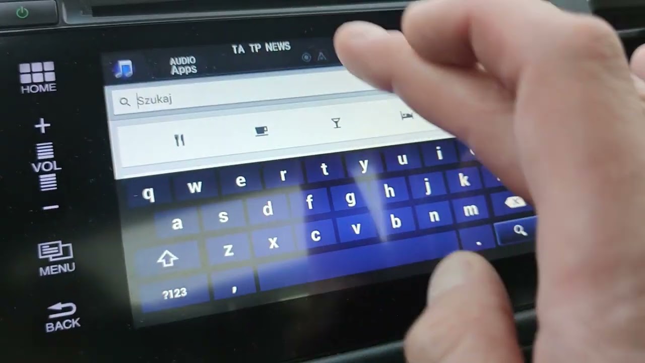Honda HRV fabryczne radio