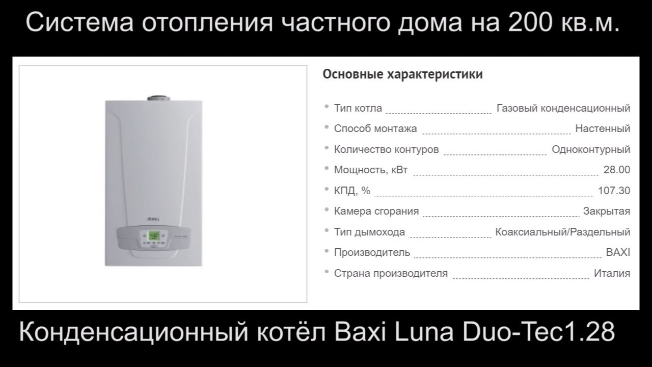 Baxi Luna Duo-Tec 1.28 Итоговый обзор!