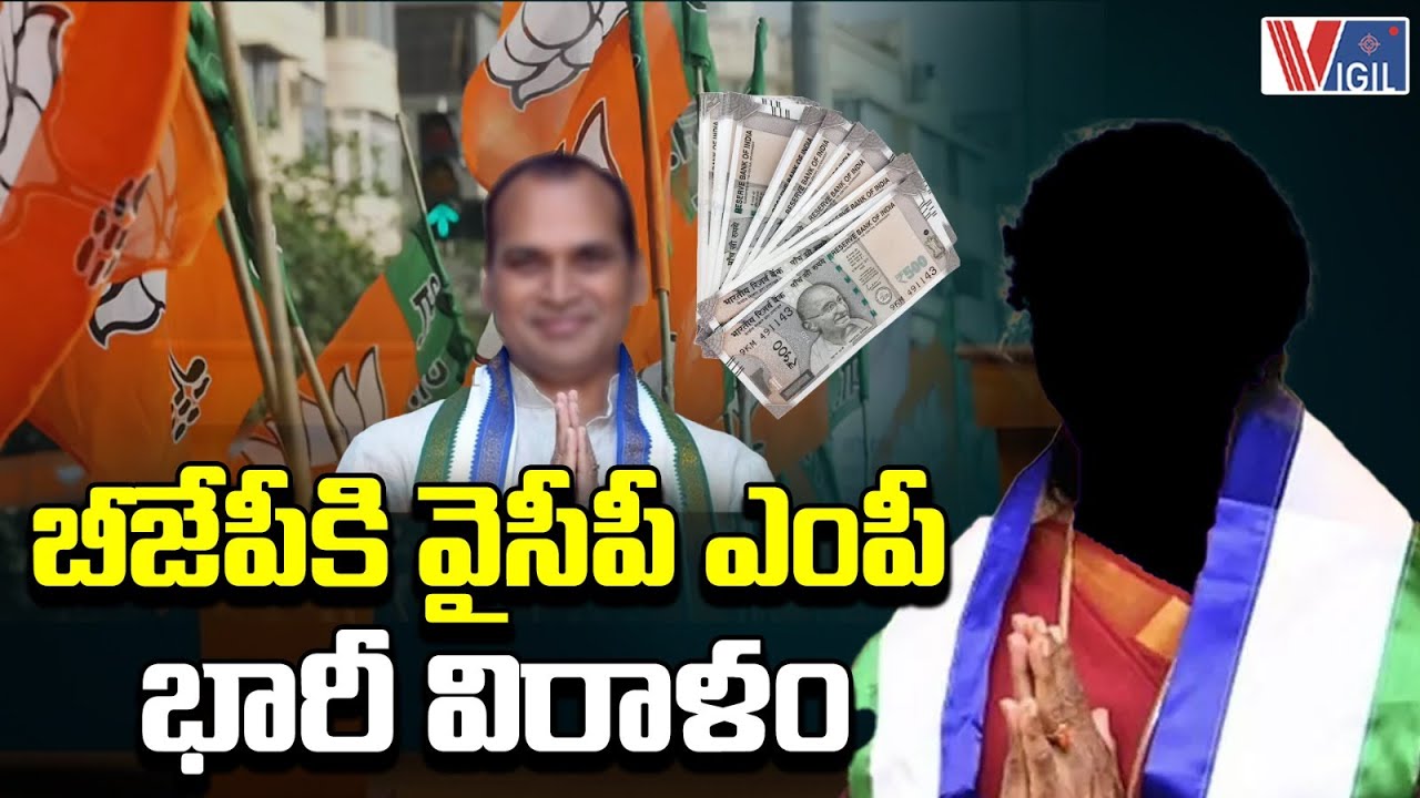YCP MP Makes Hefty Donation to BJP | బీజేపీకి వైసీపీ ఎంపీ భారీ విరాళం | Vigil News