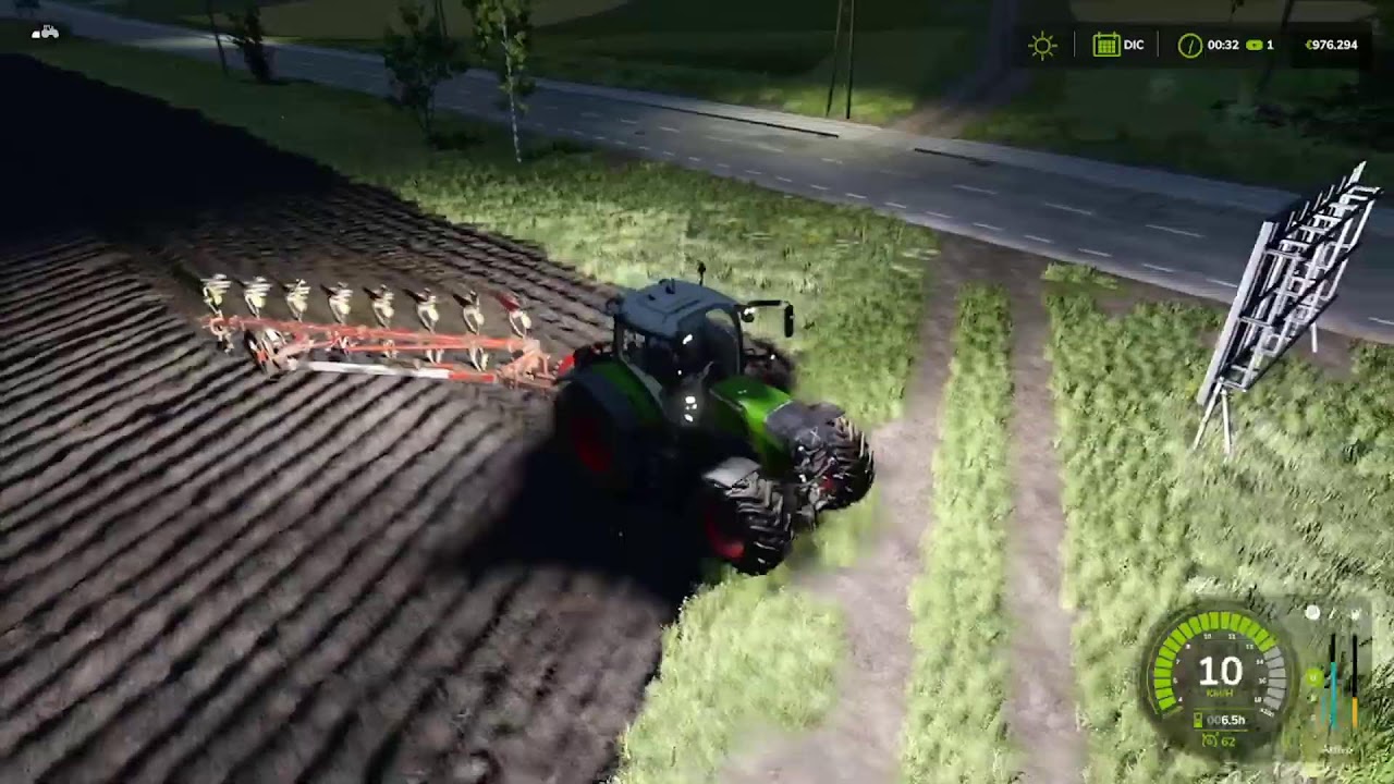 Aratura con fendt 728 in farming 25