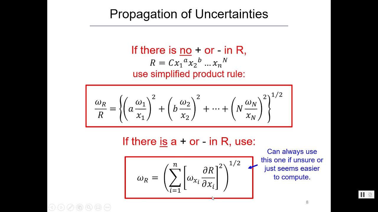 Uncertainty Analysis Lecture