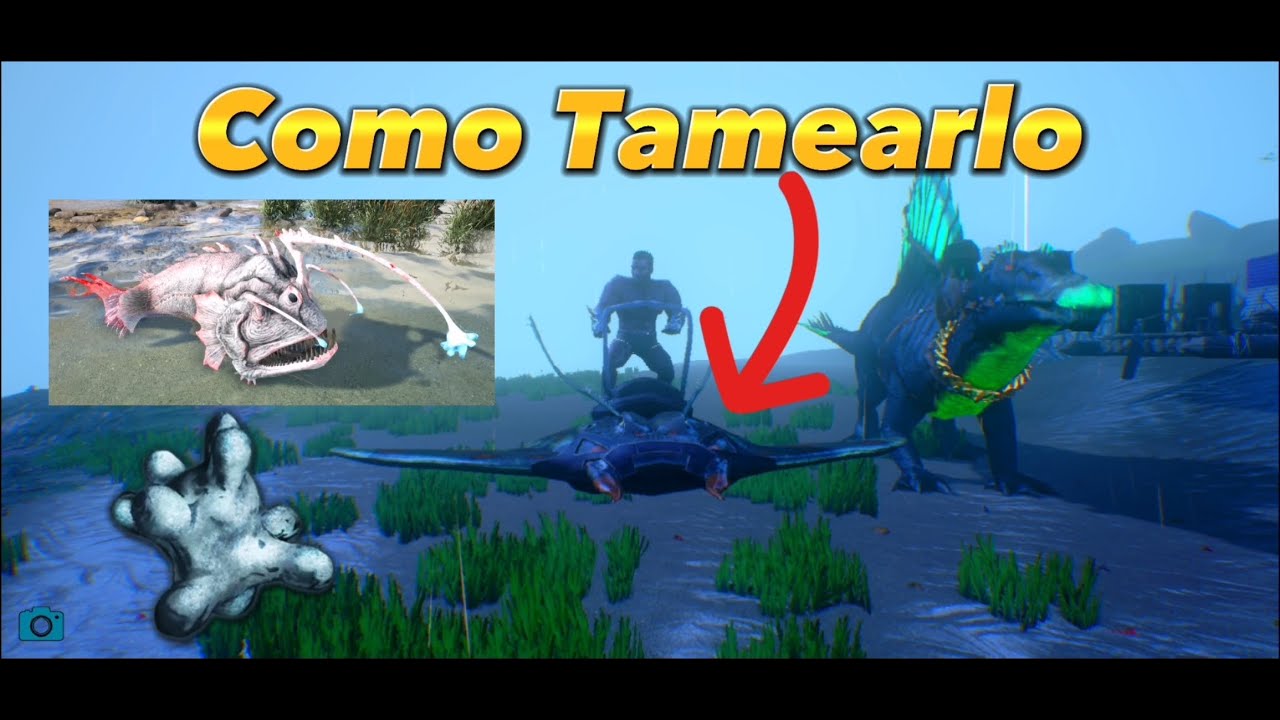 COMO TAMEAR EL DINO MAS RAPIDO DEL MAR *MANTA* ARK MOBILE
