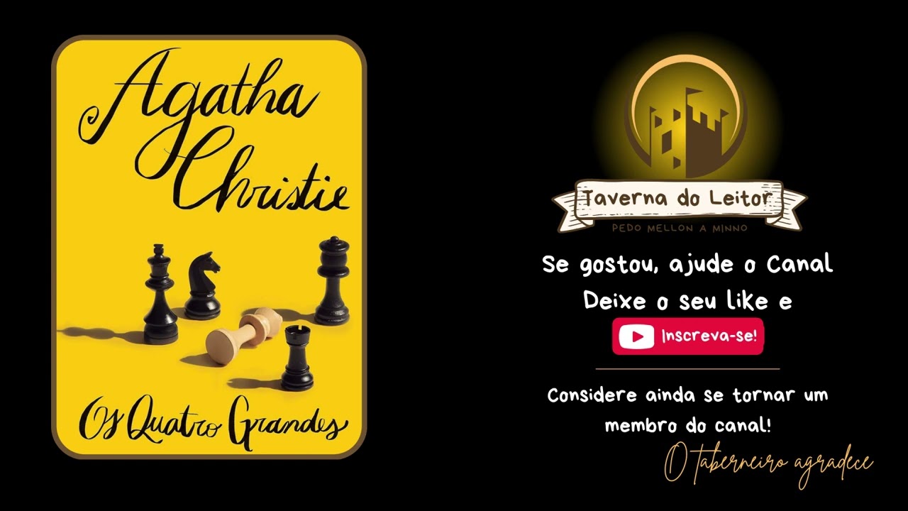 Os Quatro Grandes Agatha Christie 🎧 Audiobook Completo