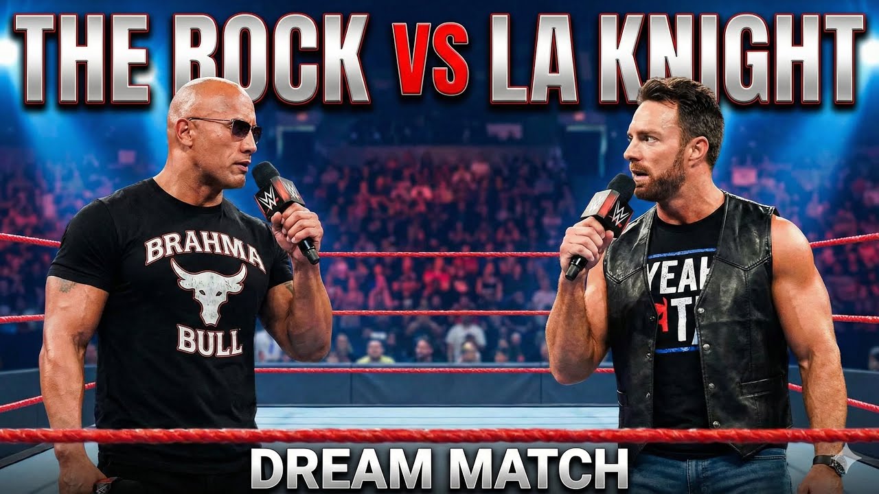 FULL MATCH: LA KNIGHT VS. THE ROCK | EXTREME RULES MATCH | WWE 2K26 Gameplay