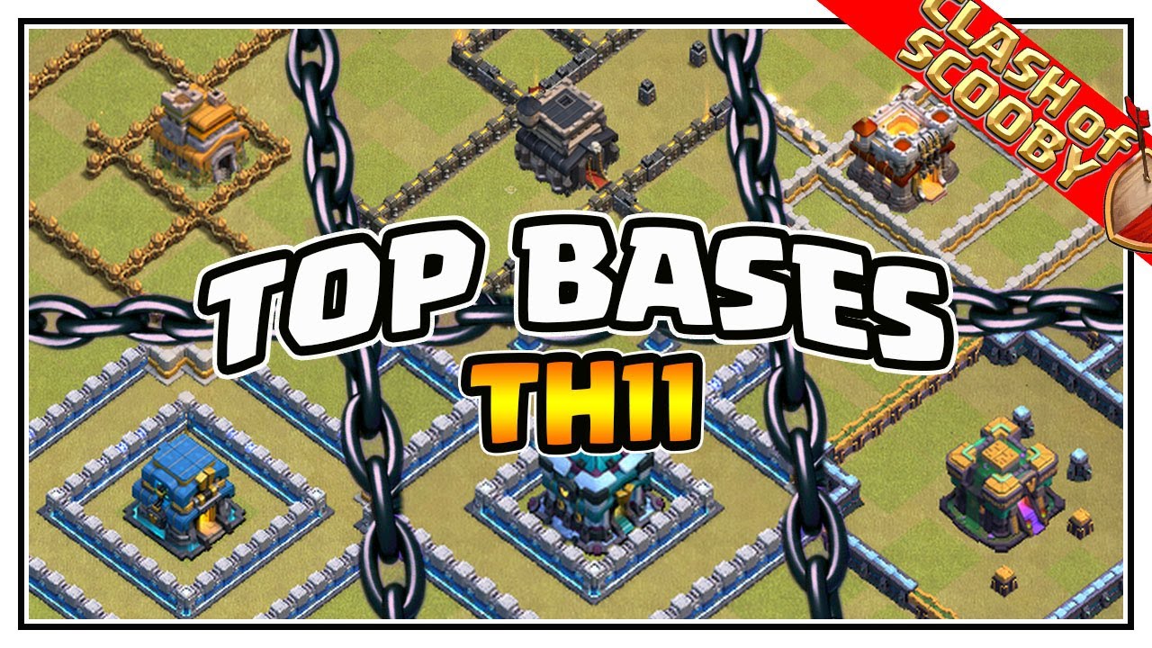 [ Bases ] TOP 8 DES MEILLEURES BASES ANTI 3 HDV 11 | Top bases TH11 | Clash of Clans FR 🇫🇷