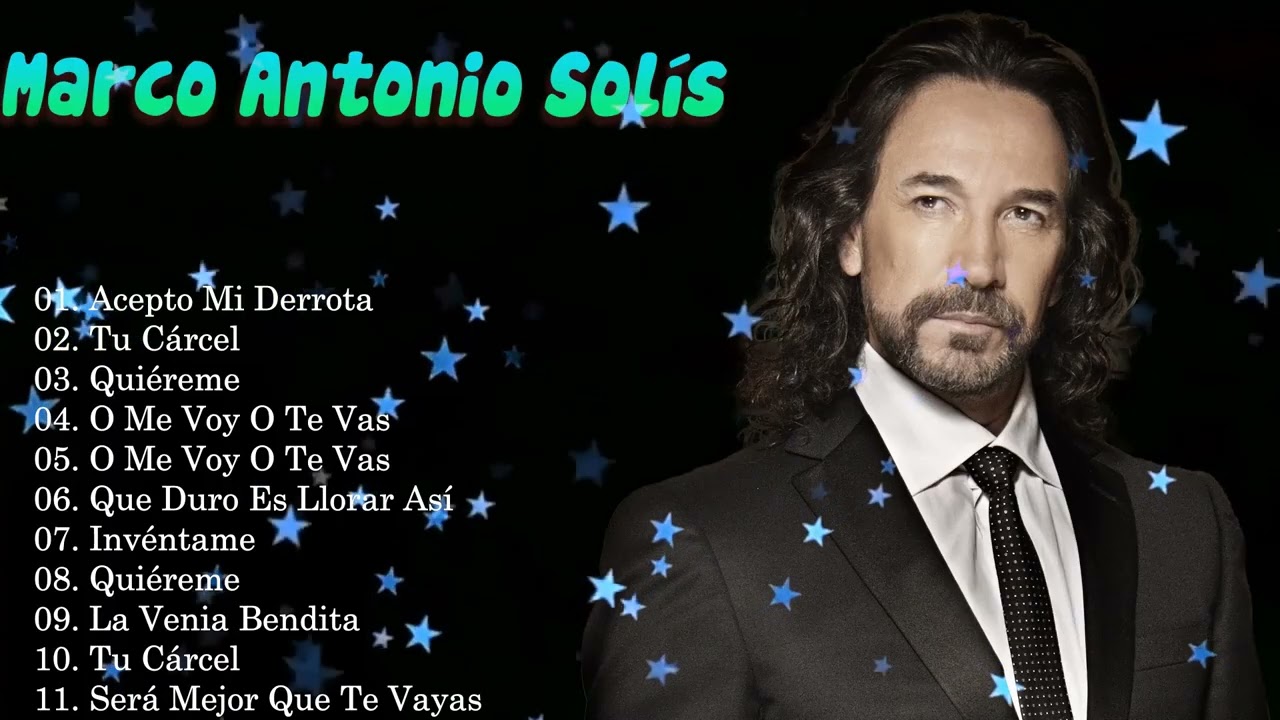 Marco Antonio Solís Álbum Completo Grandes Éxitos 2026 #LatinPop #Romance