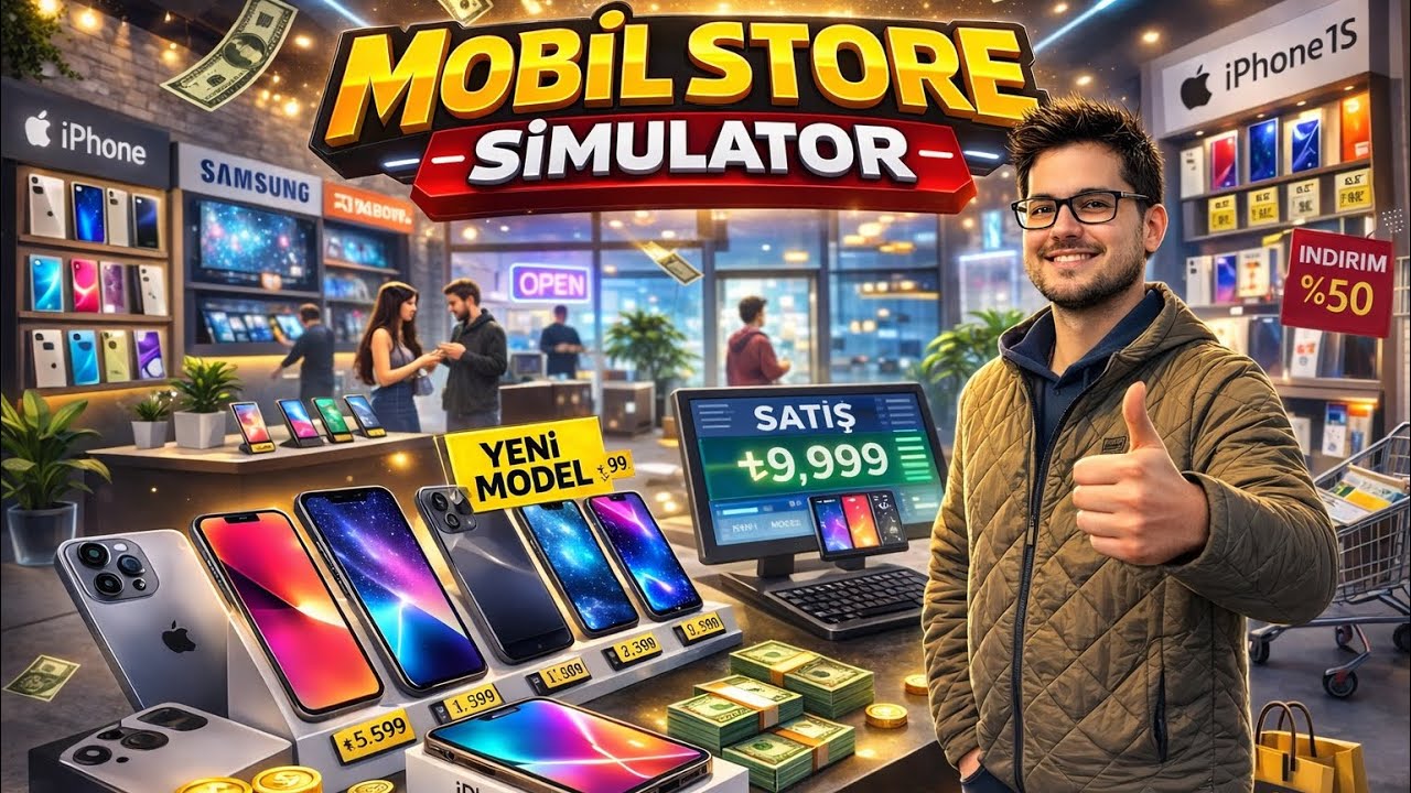 AKSESUARLAR DAHA ÇOK GİDİYOR I MOBİLE STORE SİMULATOR I #2