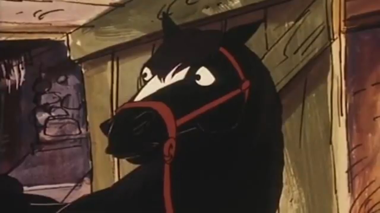 Black Beauty Cartoon