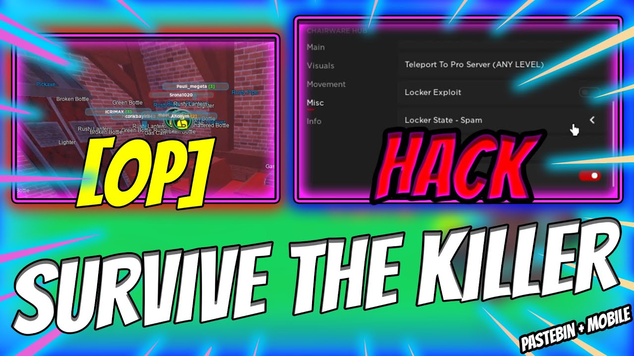 [BEST] Survive The Killer SCRIPT PASTEBIN 2023 | Kill All, Auto Farm, Godmode, ESP & More