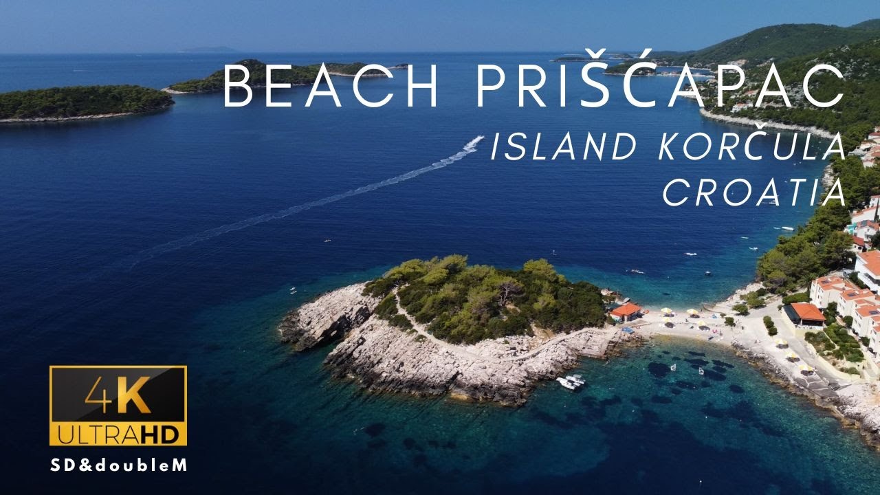 Beach Prišćapac + Cliff jumping spot - Island Korčula - Croatia