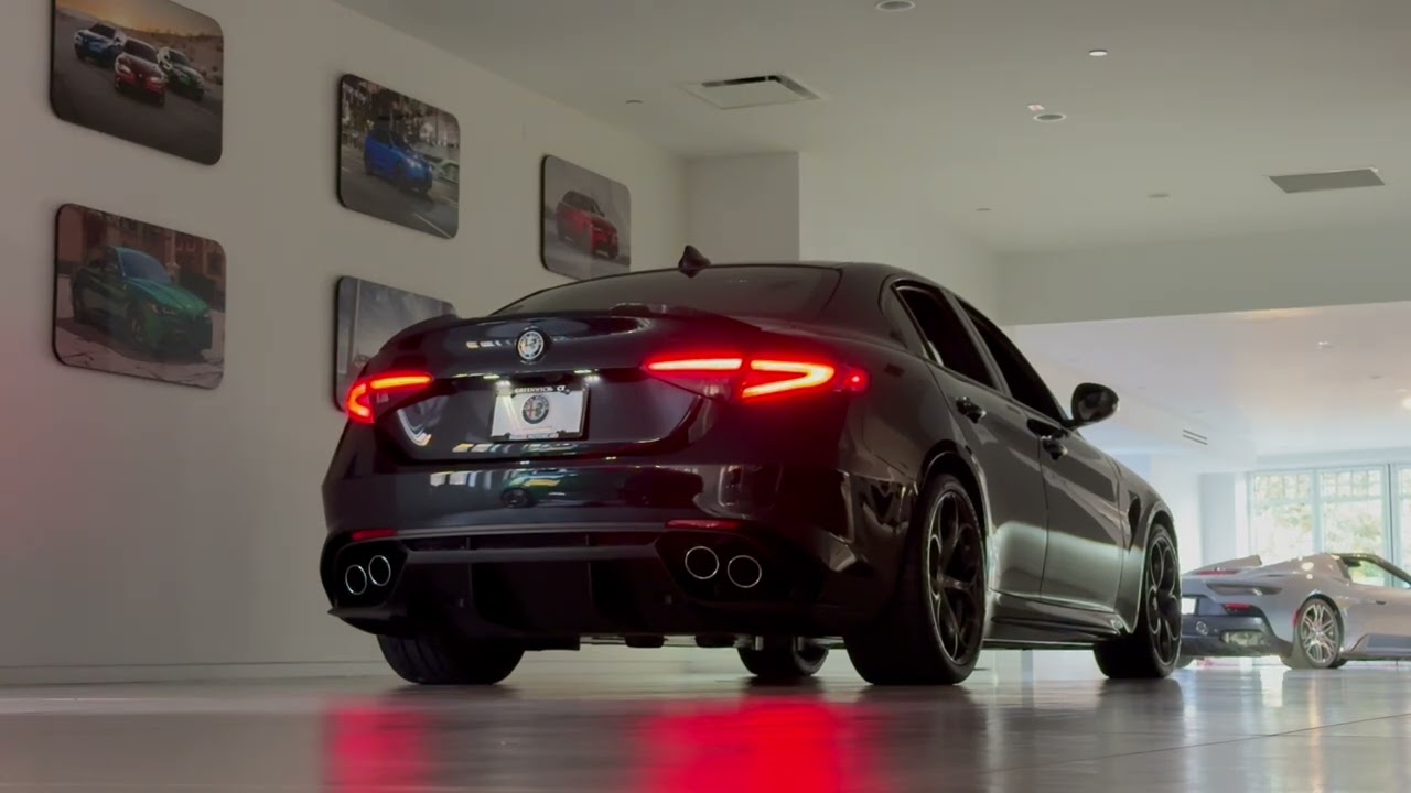 (SOLD) 2024 Alfa Romeo Giulia Quadrifoglio (Cold Start)