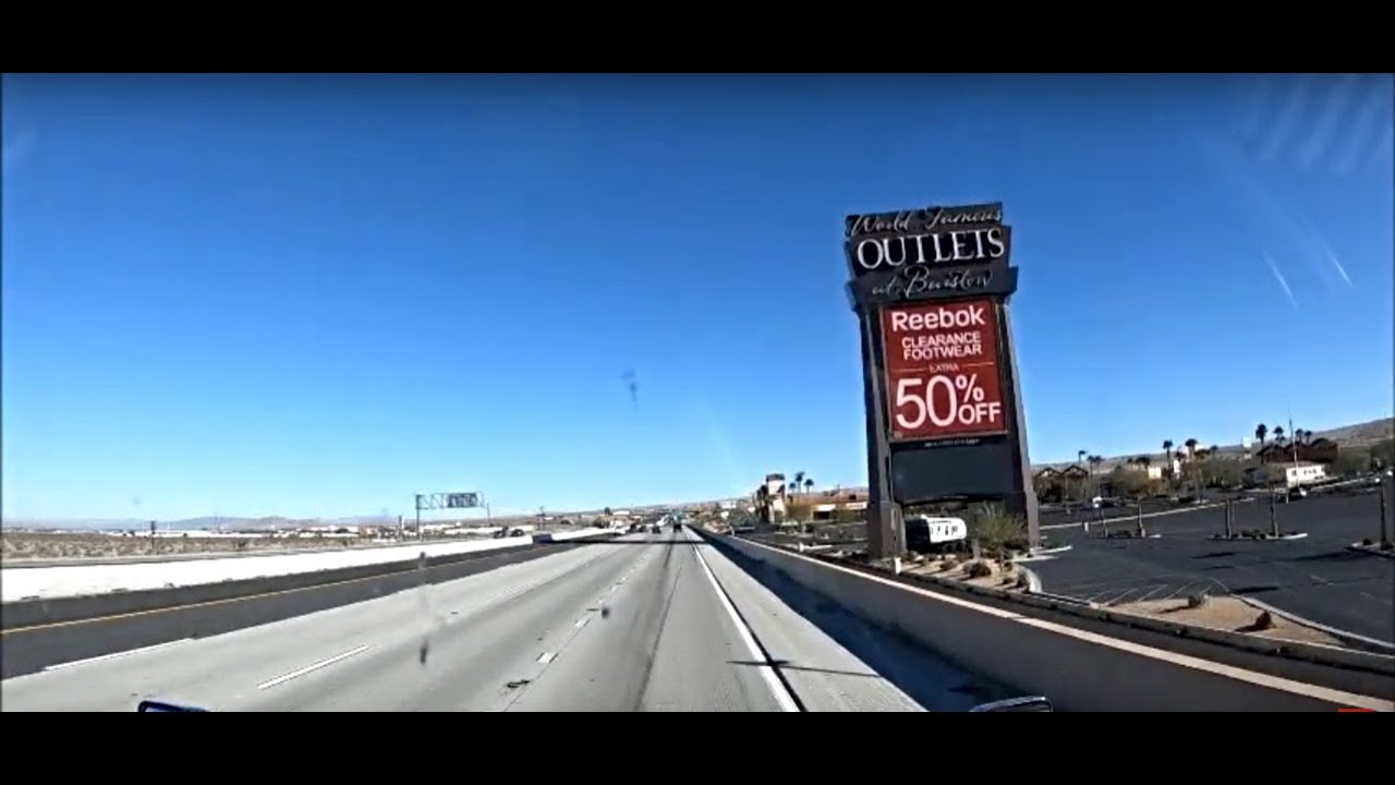 DRIVING FROM LONG BEACH TO BARSTOW- Part 2 | California