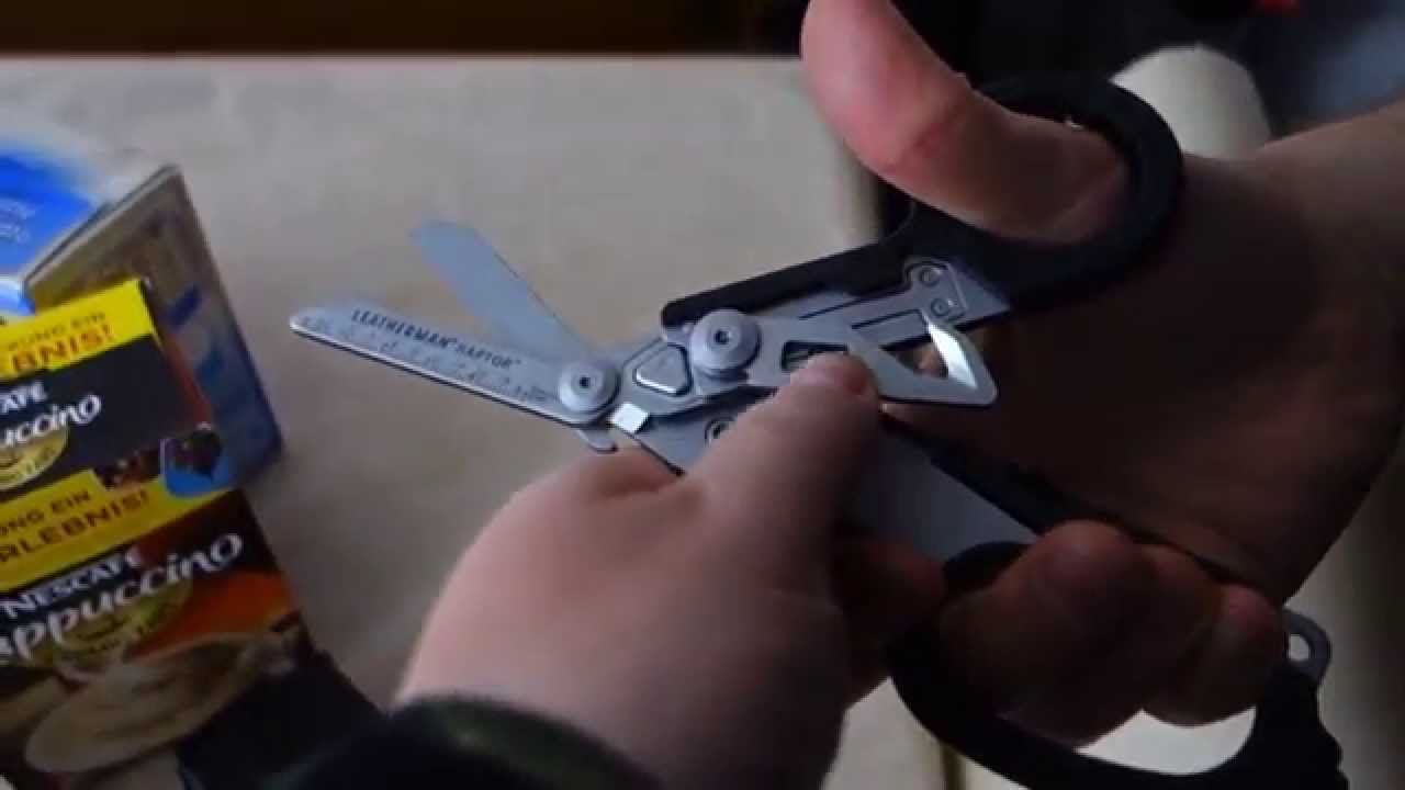 Leatherman Raptor Rettungsschere 2014 (2/2) EDC Gear Werkzeug Multitool