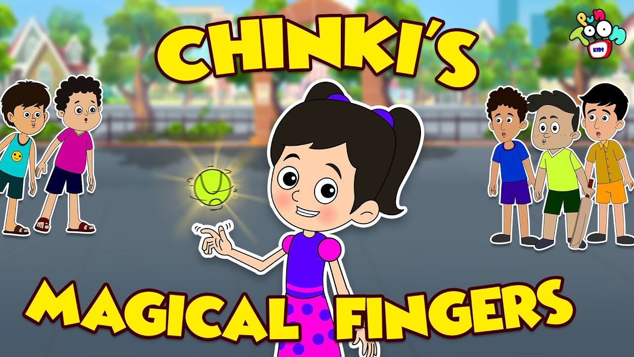 Chinki's Magic Fingers | Bowling | Animated Stories | English Cartoon | Moral Stories | PunToon Kids
