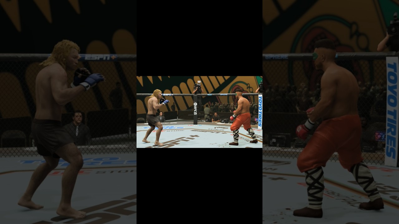 My style made bro rage quit in R1 on UFC 5 Online Career 💀🤣 