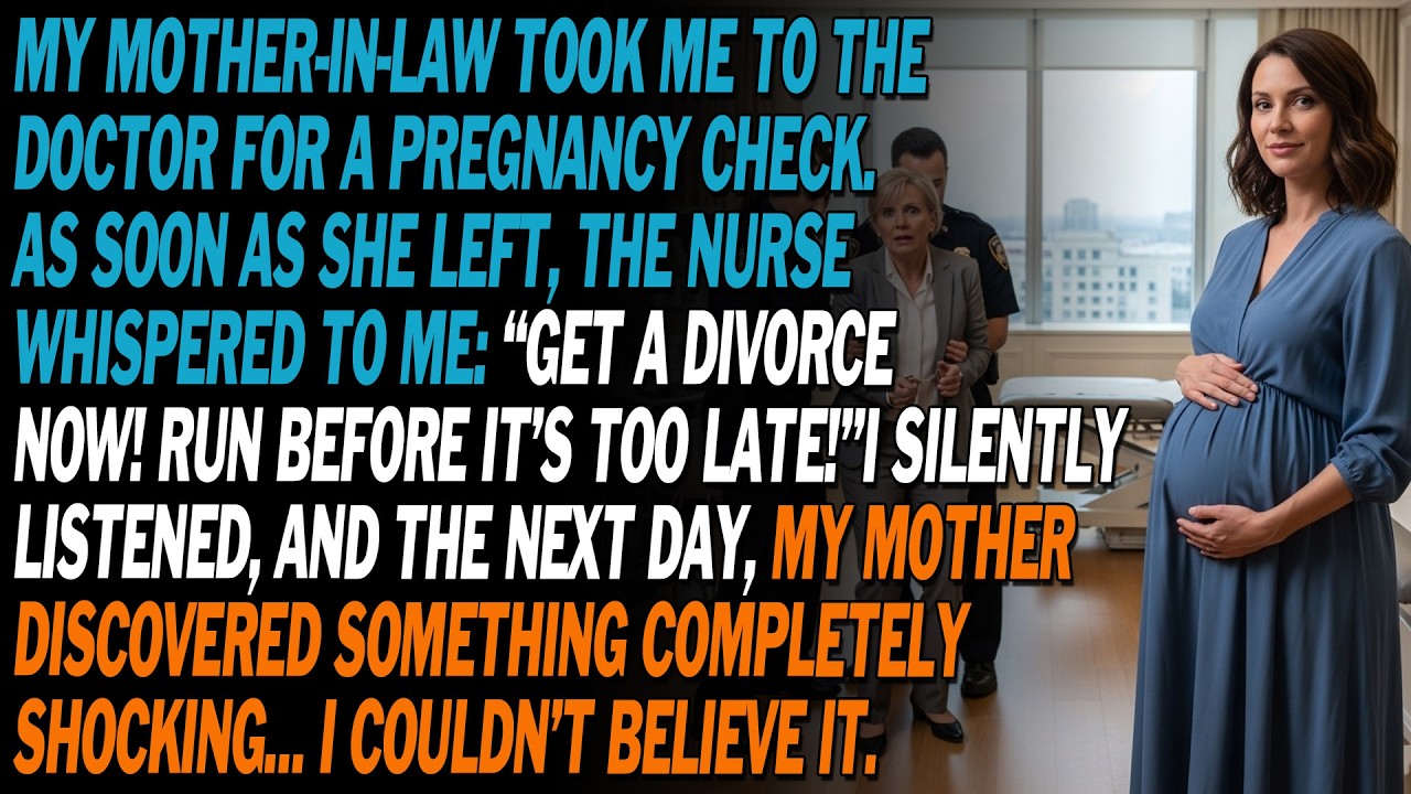 ⚡ Went For A Prenatal Check With Mil— Nurse Whispered Something That Froze Me…