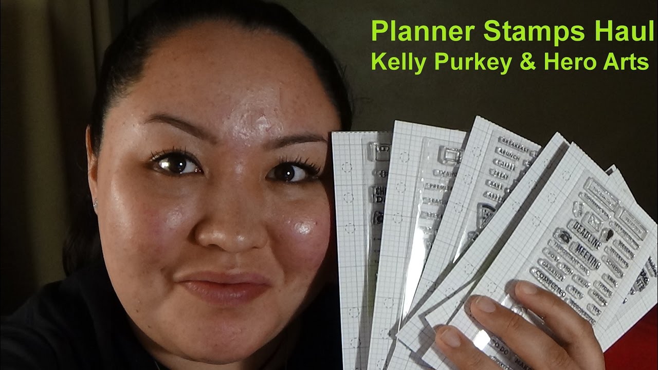 ♦ Planner Stamps Haul! (Kelly Purkey & Hero Arts)