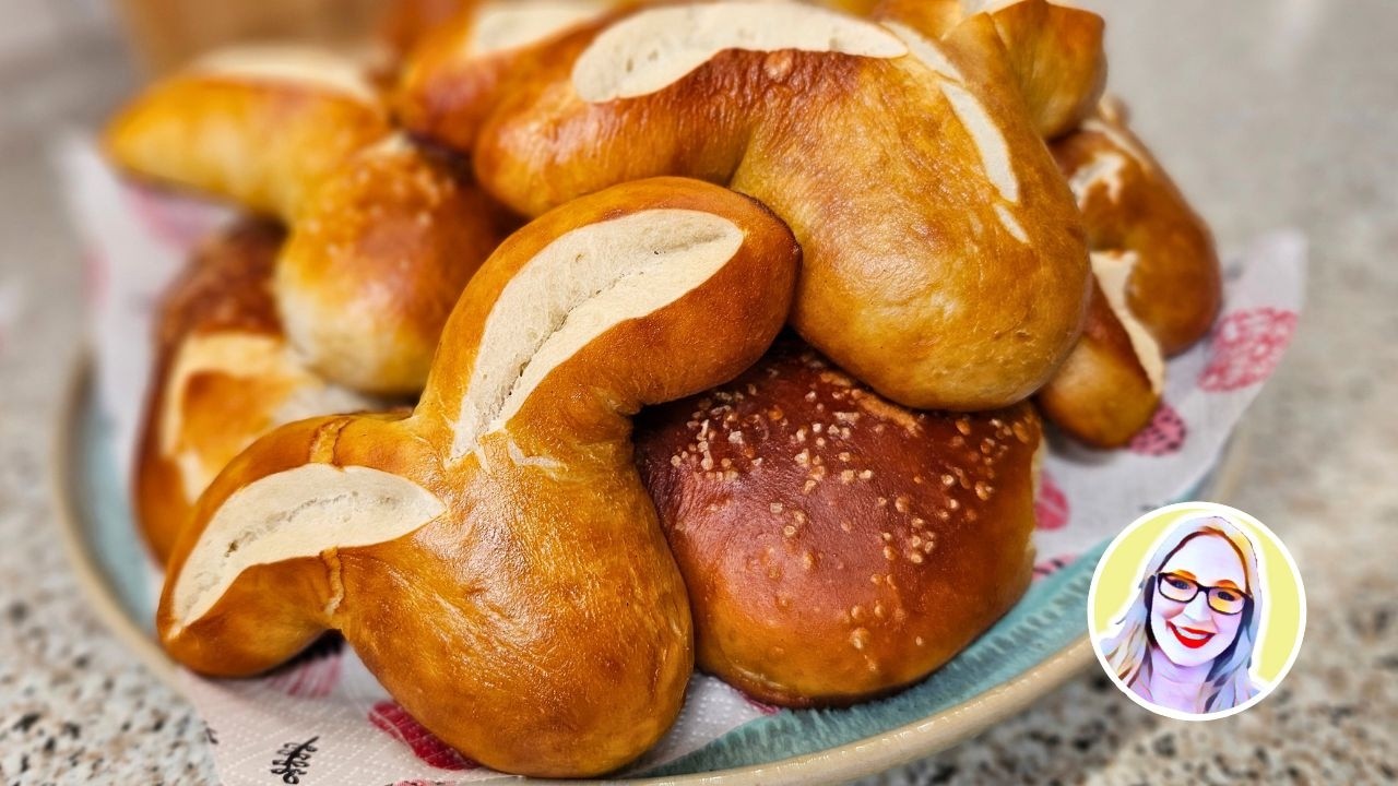 Köstliche Osterhasen aus Laugengebäck – dieses Rezept musst du probieren!