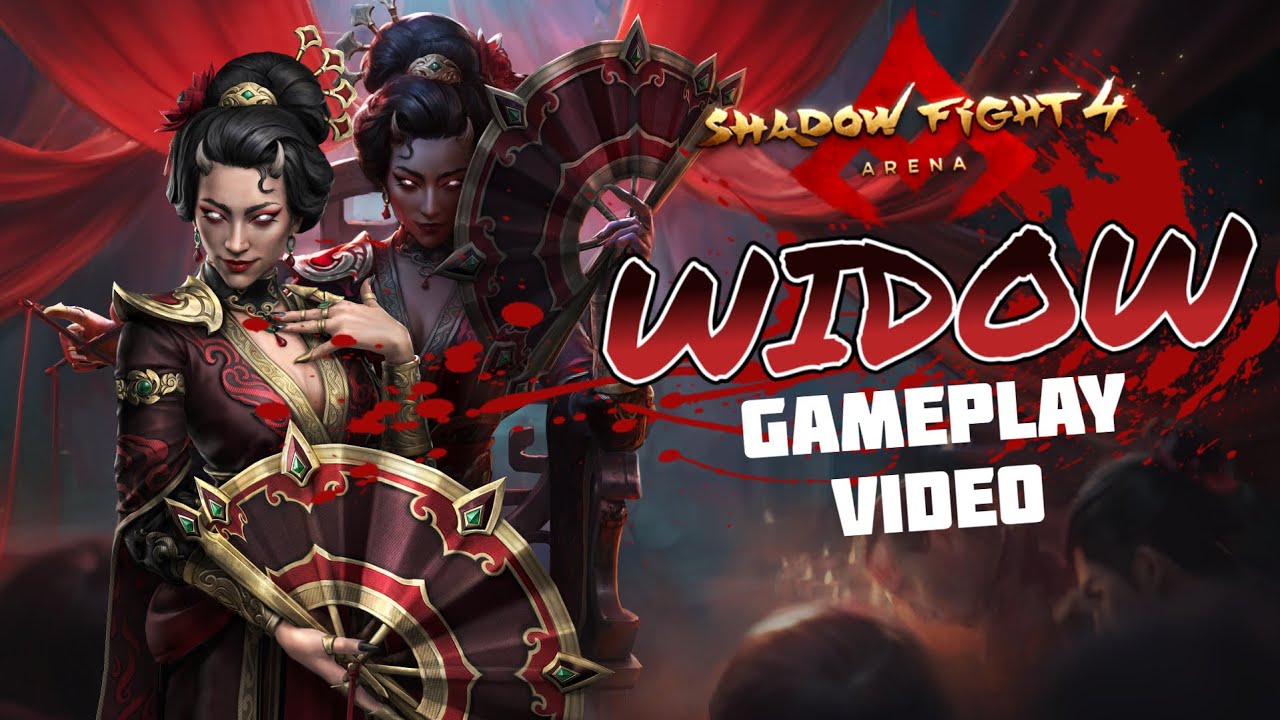 ДЕМОНИЧЕСКИЙ ПЕРВЫЙ ГЕЙМПЛЕЙ ЗА НОВОГО ПЕРСОНАЖА - ВДОВУ ► Shadow Fight 4: Arena