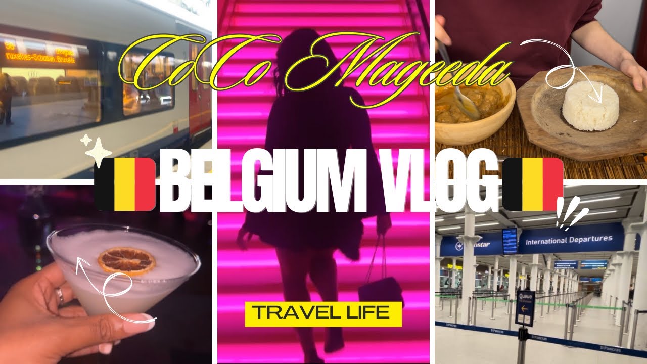 BELGIUM VLOG 🇧🇪 | Brussels City Life, Family Time, Food & Chill Bar Vibes