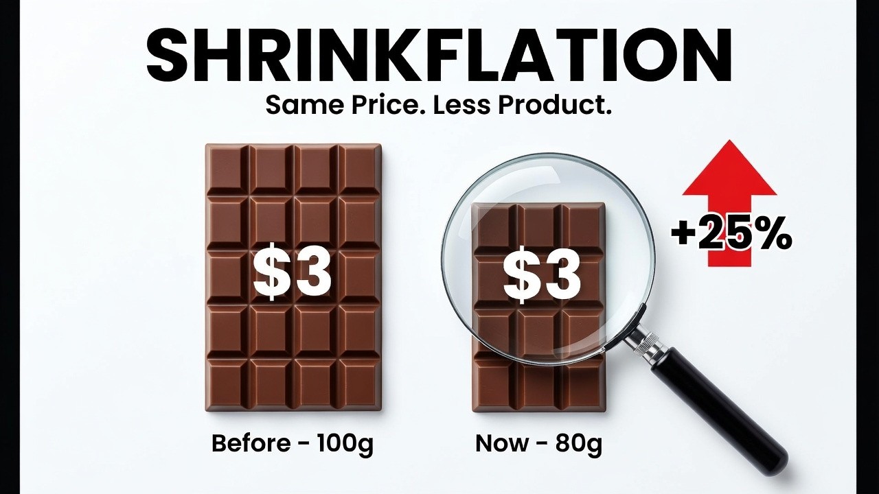 Same Price, Less Product? The Truth About Shrinkflation #shrinkflation