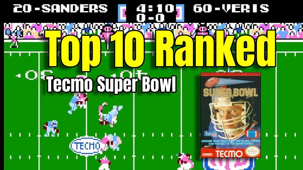 Топ-10 лучших команд в Tecmo Super Bowl (полный рейтинг)