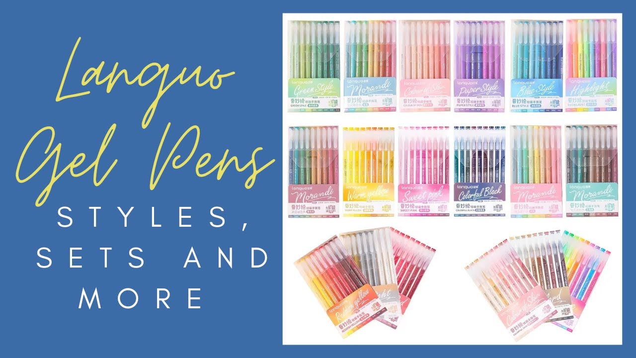 Languo Gel Pens | Watch Before You Buy
