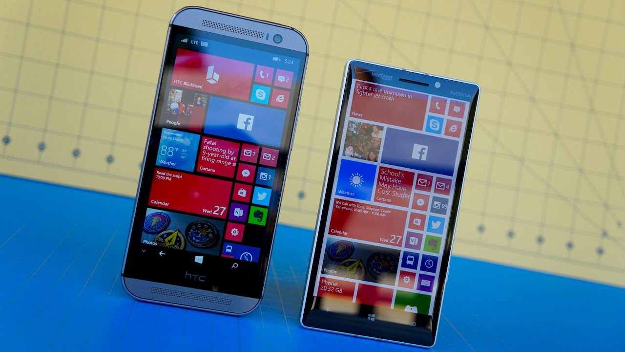 HTC One M8 for Windows vs Lumia Icon | Pocketnow
