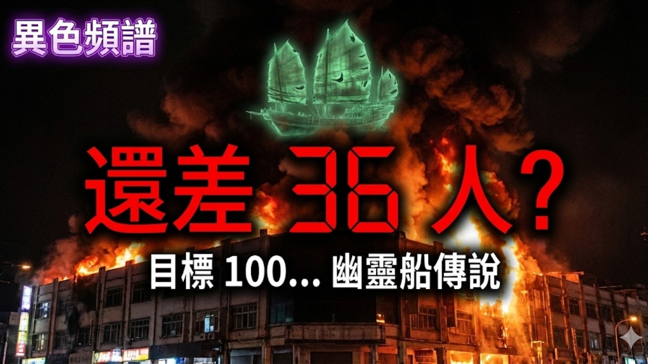 【異色頻譜】民國84年的集體歇斯底里！衛爾康大火燒出的不只是屍體，還有一艘載滿亡魂的「幽靈船」... 🕯️
