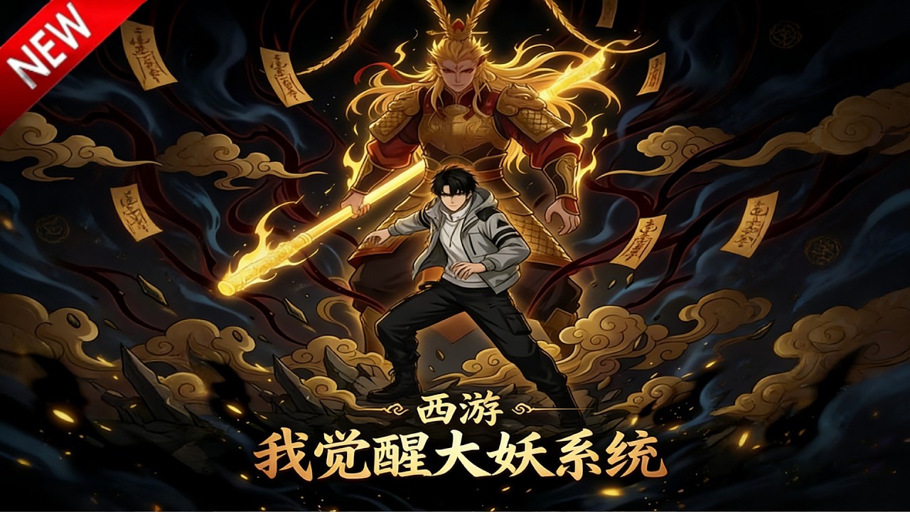 💥【新番上线】穿越诡怪世界，觉醒西游大妖系统，抽卡召唤齐天大圣，比鬼怪更恐怖！《西游：我觉醒大妖系统》全集 Multi SUB #热血 #漫剧 #动漫魔女