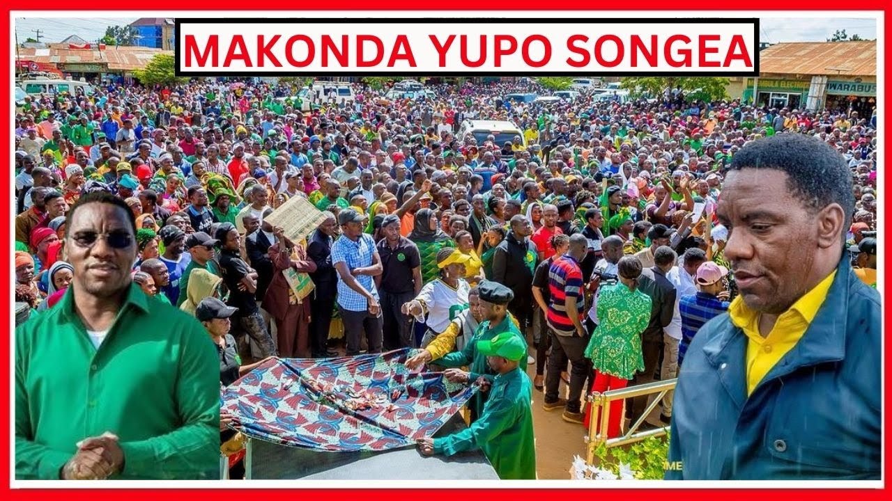 🔴#Live: MAKONDA ACHOKOZA MOTO SONGEA - AWALIPUA VIGOGO - AFANYA MKUTANO MKUBWA - WANANCHI WAMLILIA