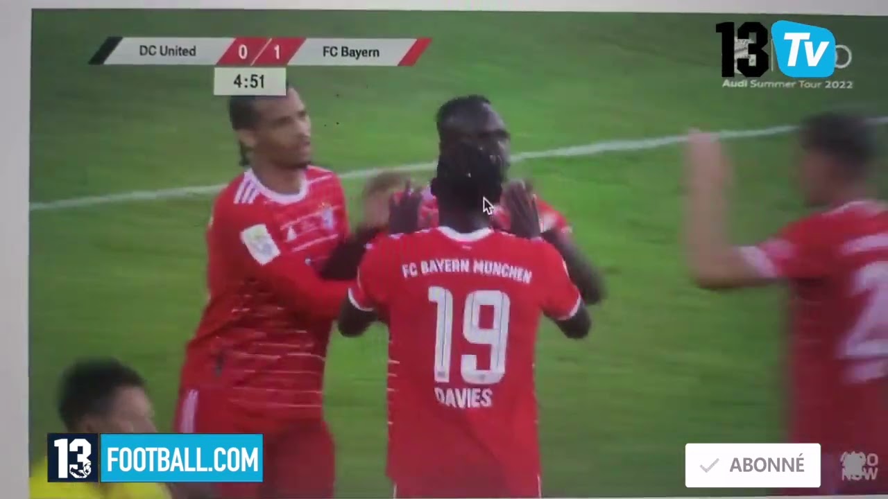 1er but de Sadio Man&eacute; sous les couleurs du Bayern Et sur p&eacute;nalty S'il vous plait!