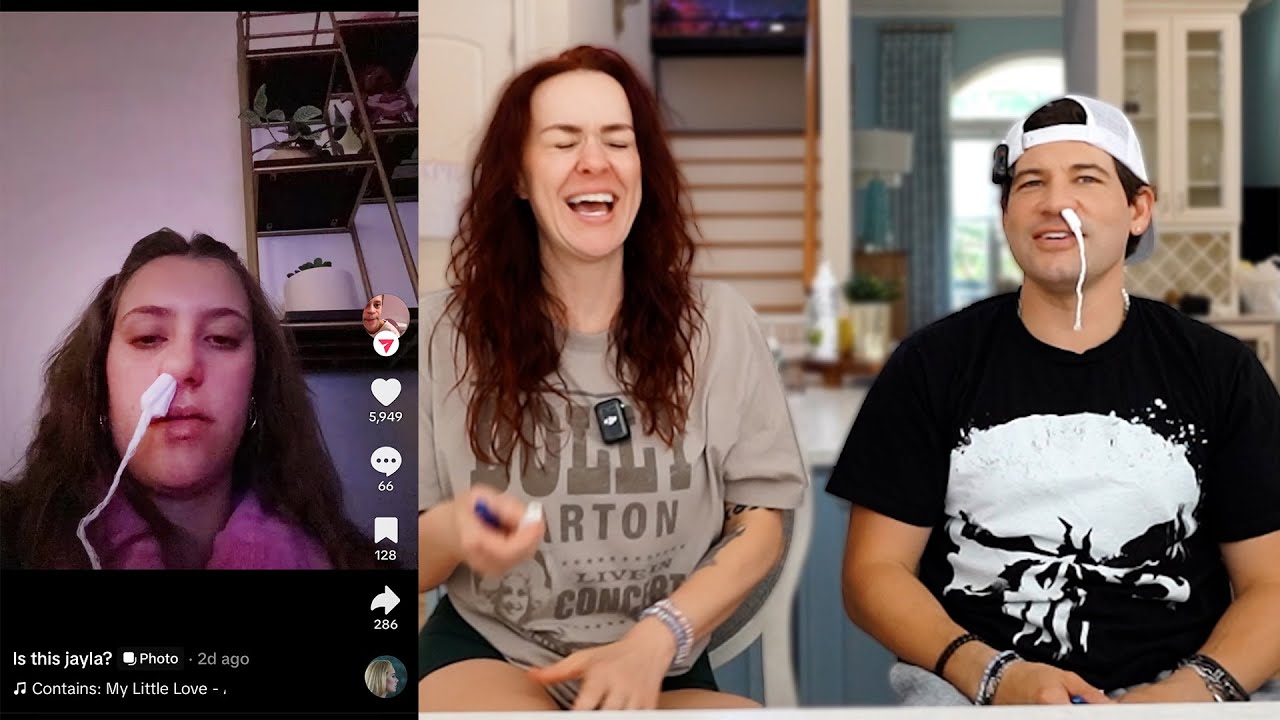 We react to our daughters' 