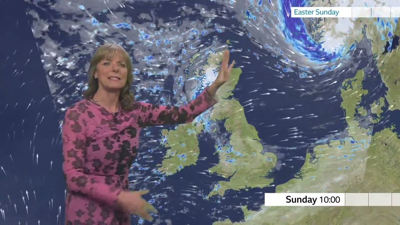 BBC Weather Today in UK - April 4th, 2026