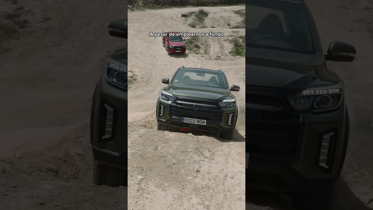 😏&iexcl;Duelo de pick-ups! Ssangyong Musso Sport vs Toyota Hilux