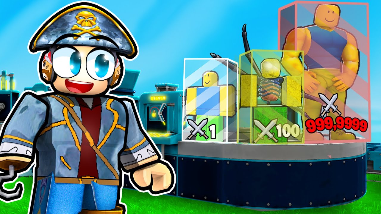 CREO LA FABBRICA DEI NOOB PER FARE IL MIO ESERCITO! - ROBLOX